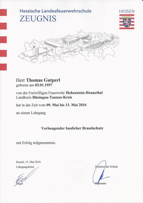 VB-baulich Thomas Gutperl